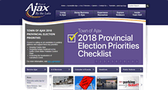 Desktop Screenshot of cityservices.ajax.ca
