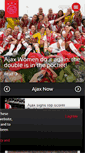 Mobile Screenshot of english.ajax.nl